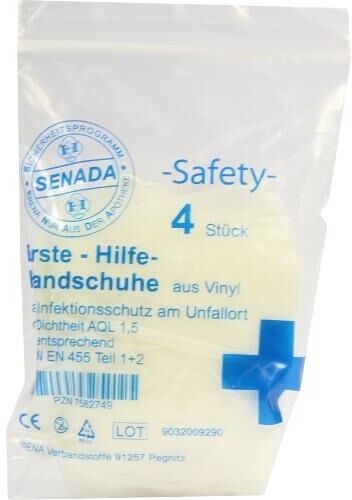 Senada Handschuhe Safty 4stk