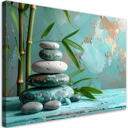 LEINWANDBILD Zen und Orientalisch 90x60cm