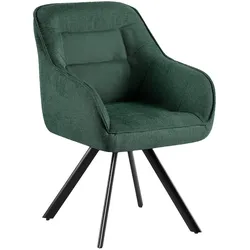 CLP Stuhl Pettuli Stoff   Farbe: grün, Material: Stoff