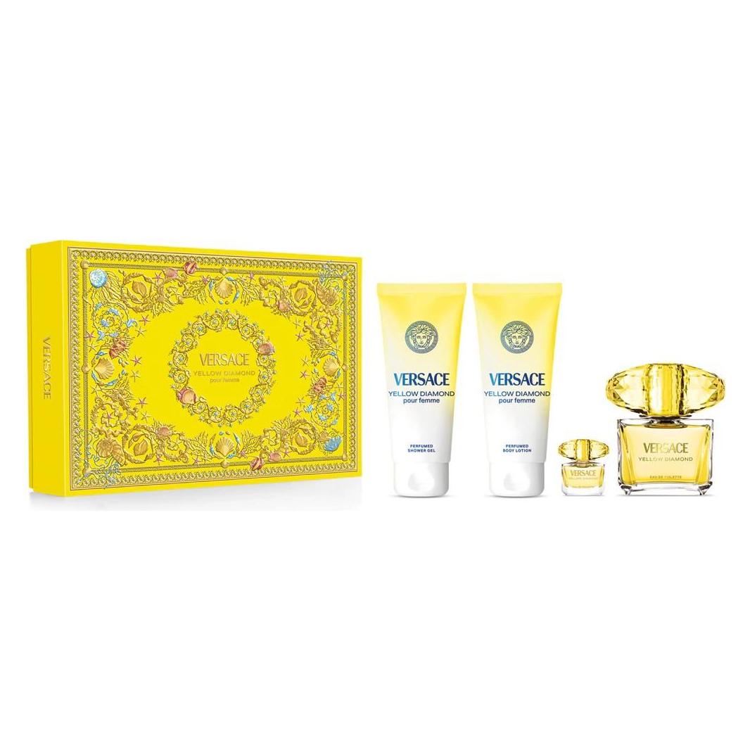 Versace Gelbes Diamant-Geschenkset (Körperpflegeset, Parfum Set) (5200636)