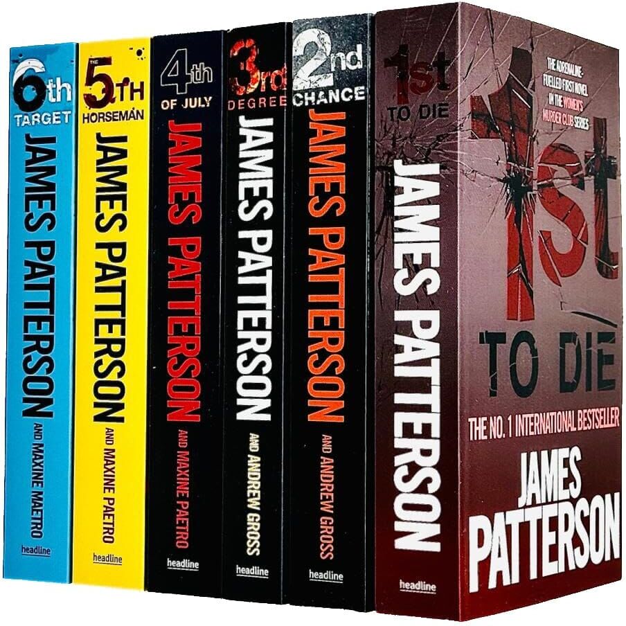 Women's Murder Club by James Patterson: Books 1-6 Collection Set - Fiction - Paperback Hachette