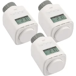 3 Stück IOIO HT 2000  Elektronischer Thermostat Heizkörperthermostat spart bis 30% Heizkosten
