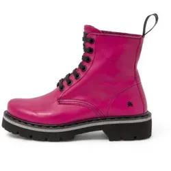 Art für Damen. 1116612O8003_043 Lederstiefeletten 1166 rosa (37), Wohnung, Schnürsenkel, Lässig