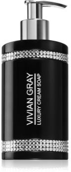Vivian Gray Crystals Black sabonete cremoso 250 ml. Crystals Black