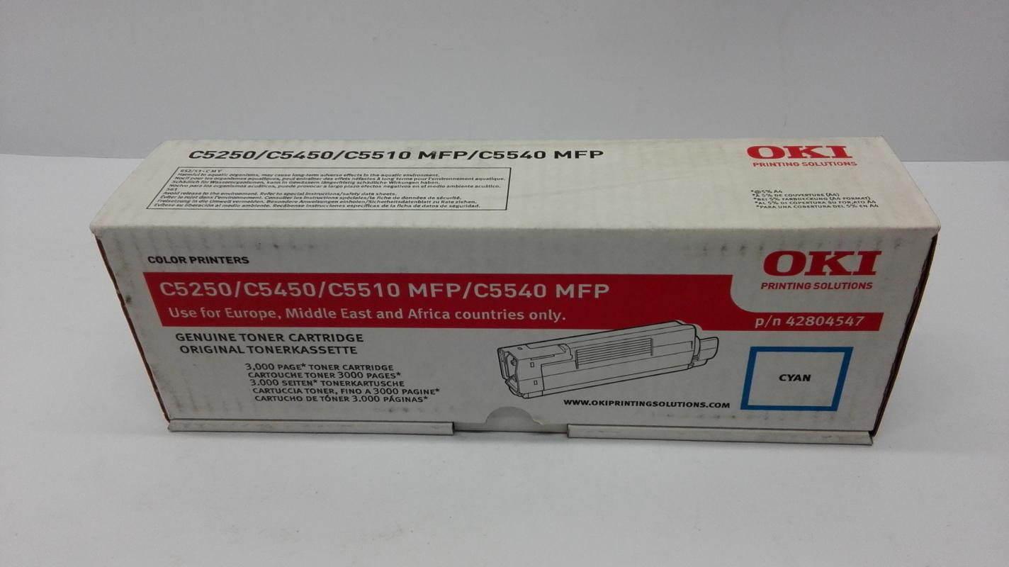 OKI Toner Cartridge Cyaan voor model C5250