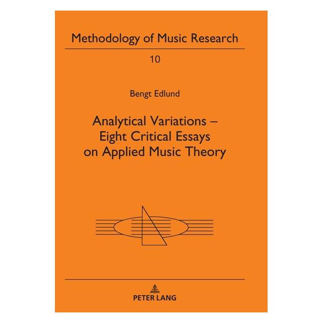 Peter Lang Edlund:Analytical Variations - Eight Cr (Englisch, Hardcover, Bengt Edlund) (67839512)