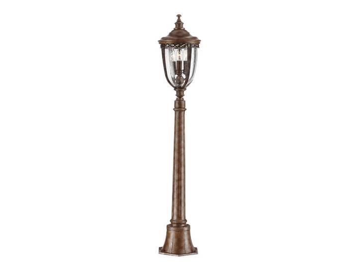 Elstead Lighting Wegeleuchte, Bronzefarben, Metall, Glas, 118 cm, RoHS, Lampen & Leuchten, Aussenbeleuchtung, Wegbeleuchtung