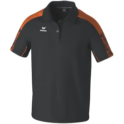 erima EVO STAR Poloshirt schwarz/orange XXL