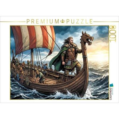 CALVENDO Puzzle Leif wagt die Fahrt ins Unbekannte | 1000 Teile Lege-Größe 64 × 48 cm Foto-Puzzle für glückliche Stunden