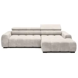 Ecksofa Bull Stoff Pearl