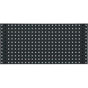 ADB Werkzeugwand 23092, anthrazit, aus Metall, Lochung 10 x 10 mm, 98,7 x 45,6 cm