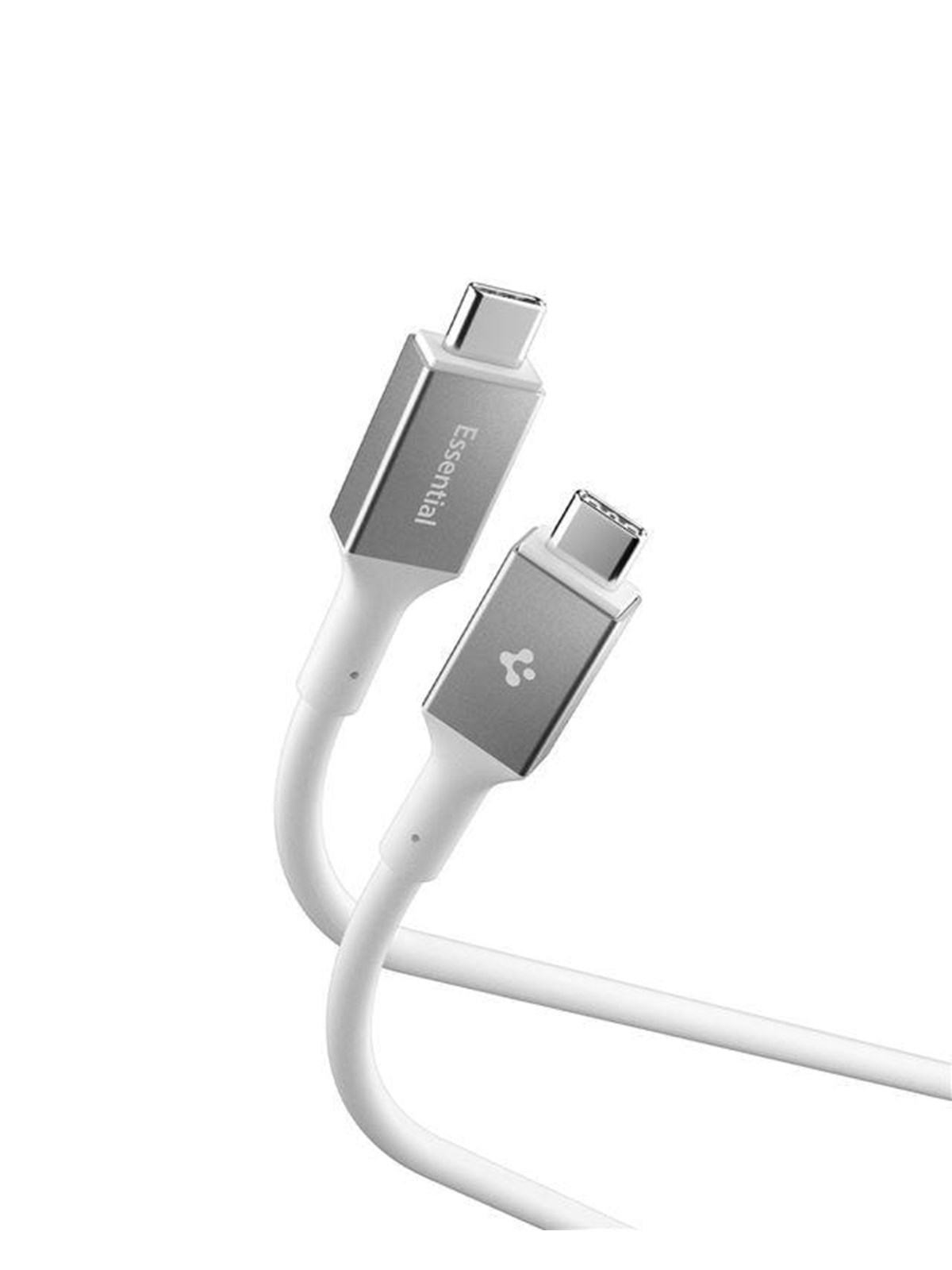 Spigen Essential 100W - USB-C USB-C - 1.2m - Weiß