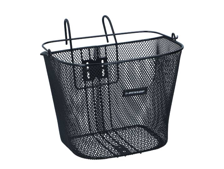 Velokorb vorne mit Tragegriff 34 x 25 cm schwarz