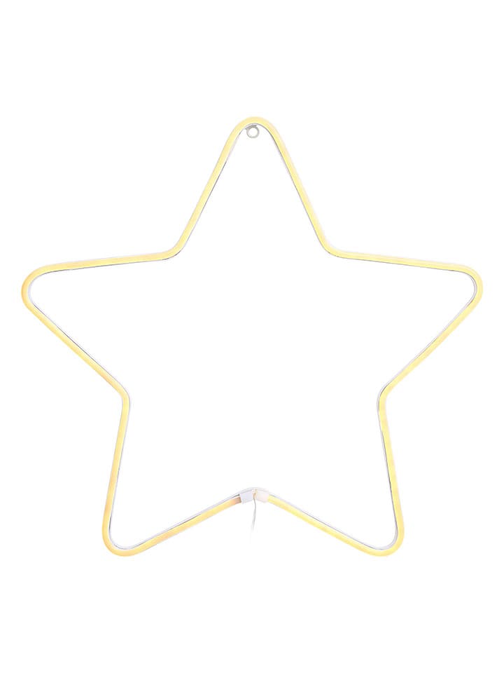 Marksljöd LED-Wanddekoration "Montana" in Gelb - (B)50 x (H)48 cm - onesize