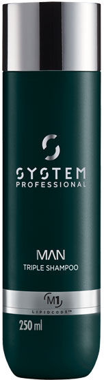 250ml System Professional LipidCode MAN M1 Triple Shampoo