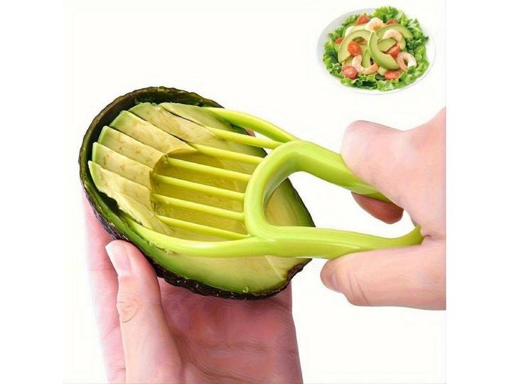 FELIXLEO Obstschneider 3in1 Avocadoschneider aus Kunststoff,multifunktionalerAvocadoschneider, (20-tlg)
