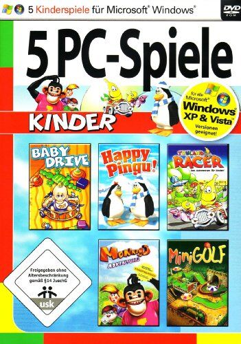 Media Verlagsgesellschaft - 5 PC Spiele: Kinder - Preis vom 11.10.2026 03:10:56 h