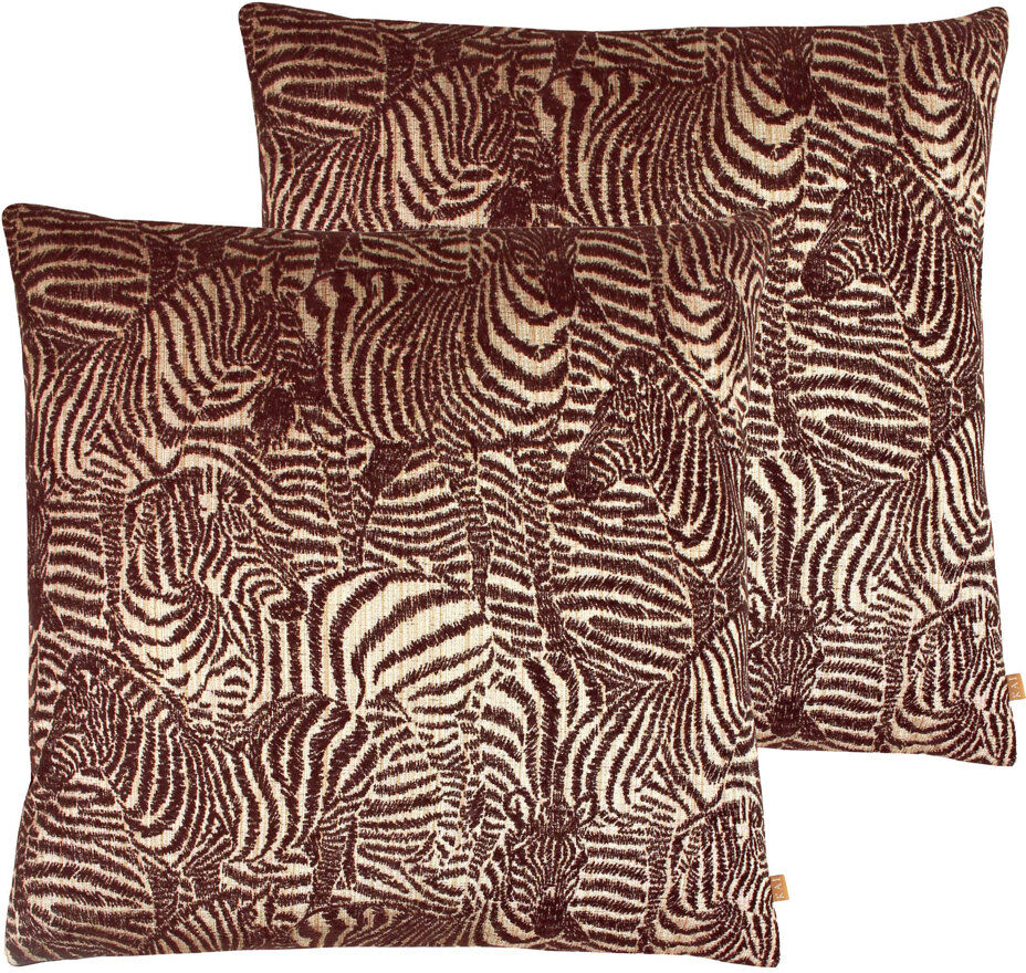 Riva Home Square Cushion Earth 55cm H x 55cm W x 20cm D