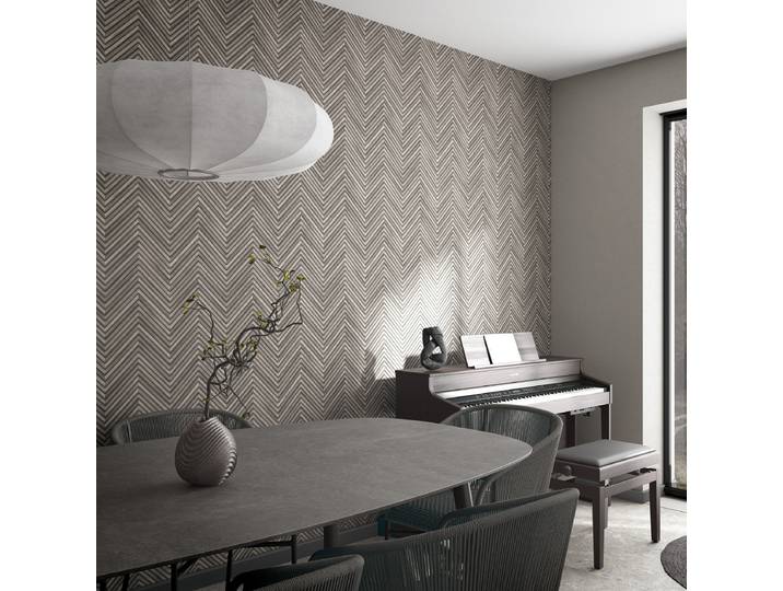 home24 Vliesbehang 33380 Visgraatmotief 53 x 1005 x 1cm