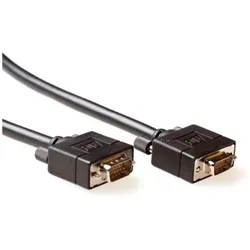 ACT VGA M/M 20.0m 20m VGA (D-Sub) VGA (D-Sub) Schwarz VGA-Kabel (20 m), Videokabel, Schwarz