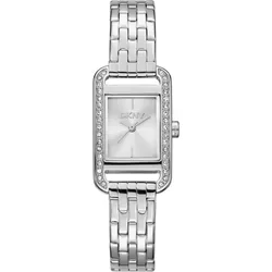 DKNY Signature square watchsilver DK1L117M0015 - silber - 20.3 x 33mm
