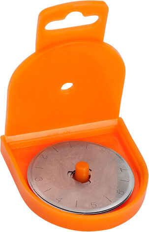 buttinette Ersatzklingen für Rollschneider, Ø 28 mm, Inhalt: 4 Stück