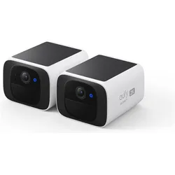 Anker eufy SoloCam S220 (2 pack) (2560 x 1440 Pixels), Netzwerkkamera, Weiss, Schwarz