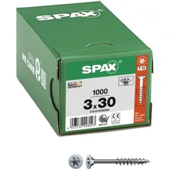 SPAX® Universalschrauben T10 3x30 1000 St.