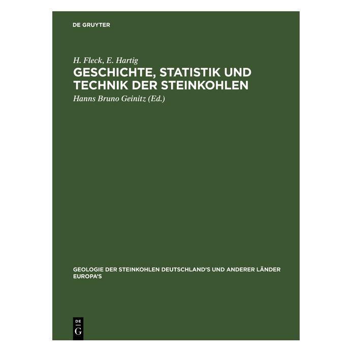 De Gruyter Fleck:Geschichte, Statistik und Technik (Deutsch, Hardcover, E. Hartig, H. Fleck) (66440020)