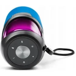 Xblitz Xblits Glow Wireless Blueatooth Speaker (8 h), Bluetooth Lautsprecher, Blau