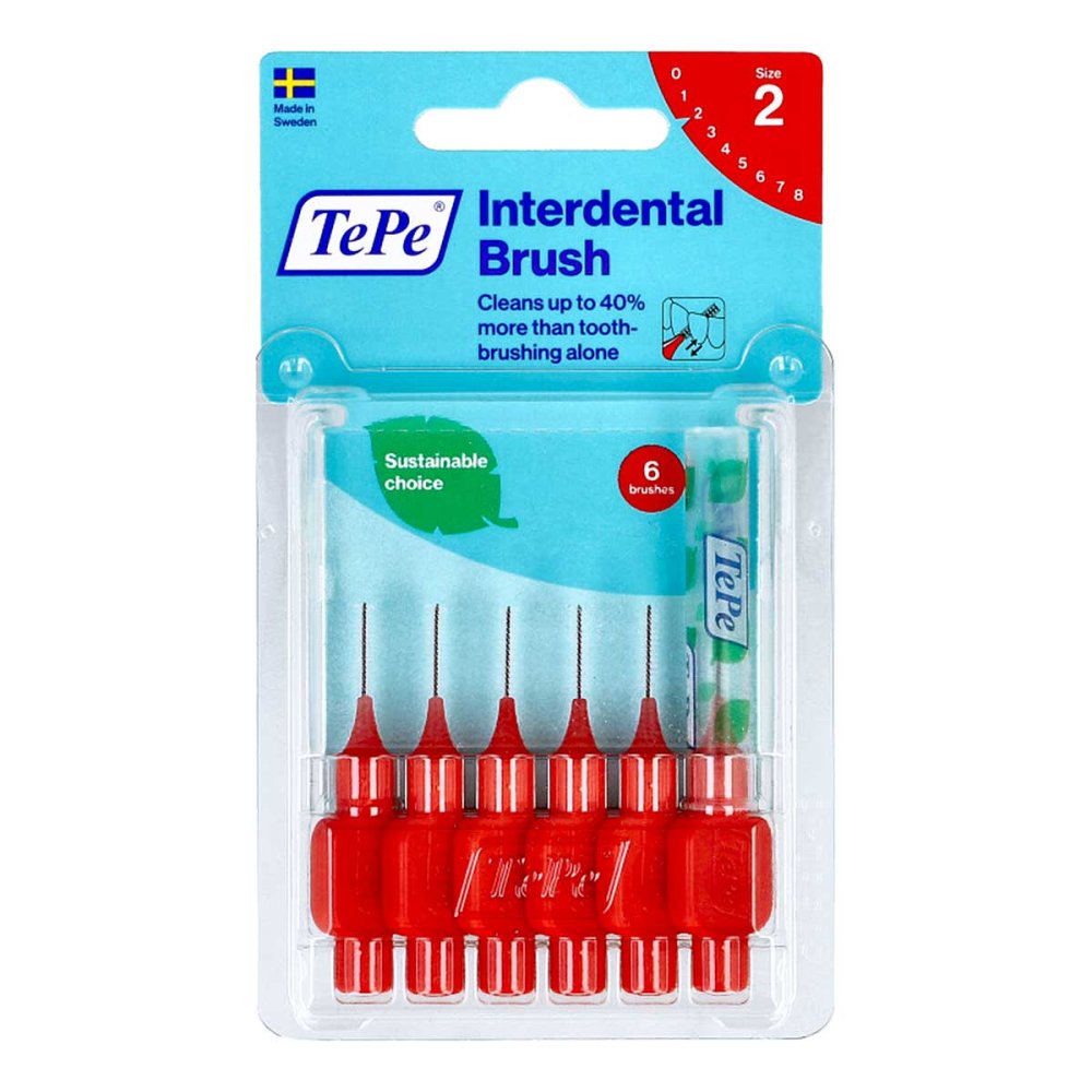 TePe D-A-CH GmbH Tepe Interdentalbürste 0,5mm rot 07641305