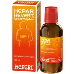 HEPAR HEVERT Lebertropfen 100 ml Tropfen