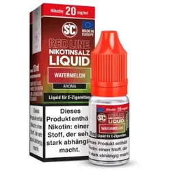 Watermelon – Red Line NicSalt Liquid by SC 10ml / 10mg