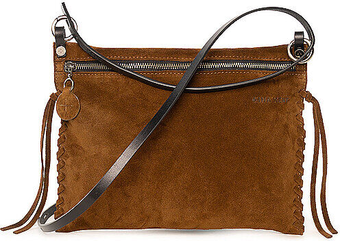 INA KENT Ledertasche - Umhängetasche SUNLIT ED.2 SUEDE braun EG