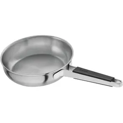Zwilling Pure Bratpfanne unbeschichtet, Pfanne + Kochtopf, Grau, Silber