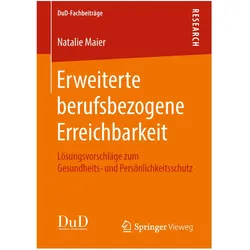 Erweiterte berufsbezogene Erreichbarkeit, Fachbücher von Natalie Maier