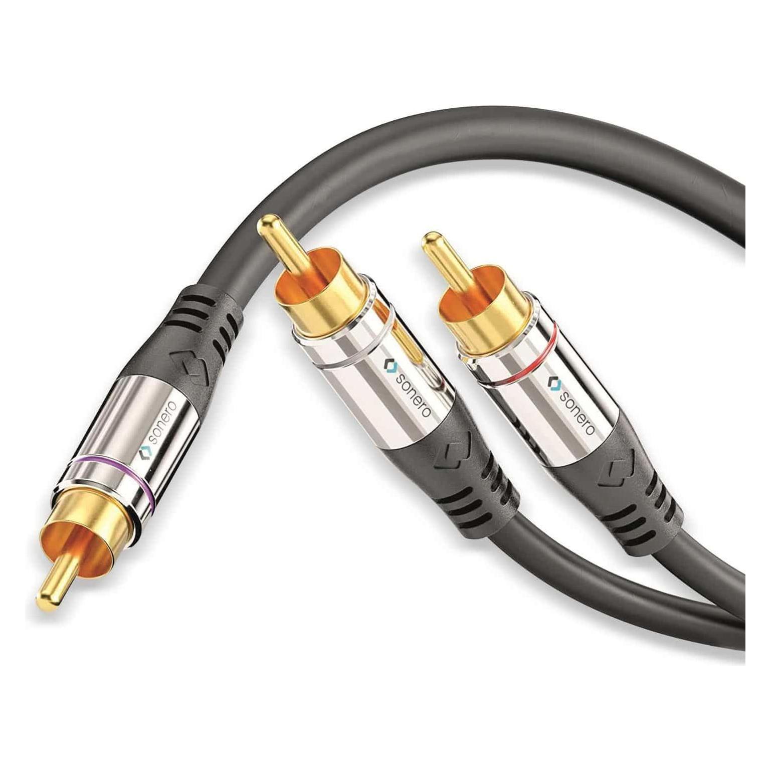 Sonero Cinch - Cinch x 2 (7.50 m, Cinch Kabel) (S-AC900-075)