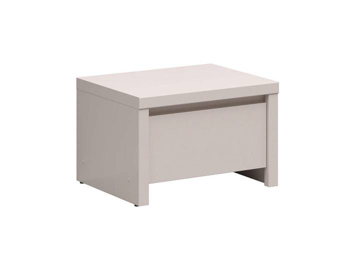 Petits-meubles Nachttisch Soren Kaschmir, 1 Schubladen, 51x33.5x40.5 cm, Schlafzimmer, Nachtkästchen