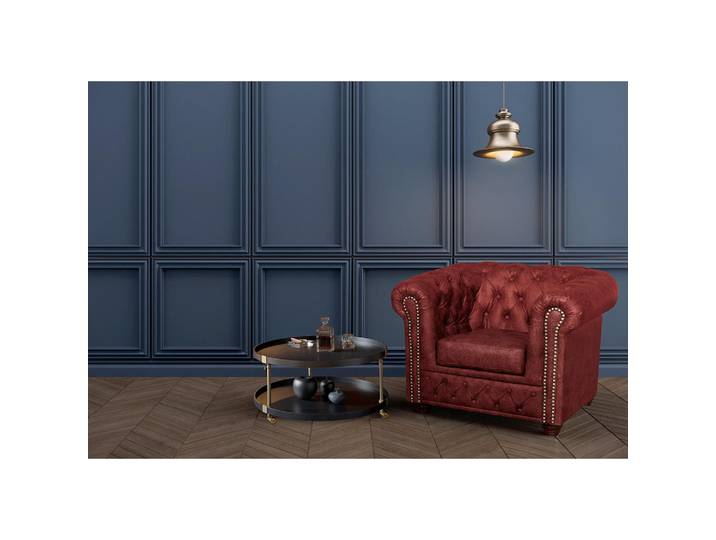 P & B Sessel York, Rost, Holz, Buche, 104x72x86 cm, Wohnzimmer, Sessel, Sonstige Sessel