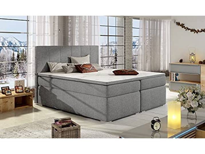 Best For Home Boxspringbett Bolero Bonellfederkern inkl. Topper 160x200 Sawana 21