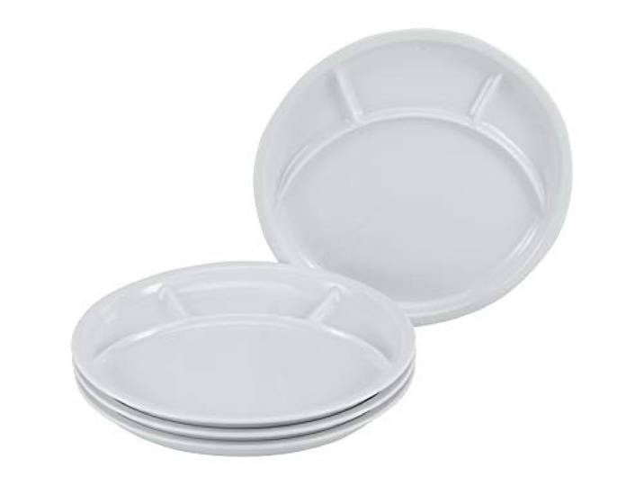 Creatable\, 22922\, Série Assiettes à fondue et gril UNIVERSAL\, set de vaisselle\, assiettes à fondue 4 pièces