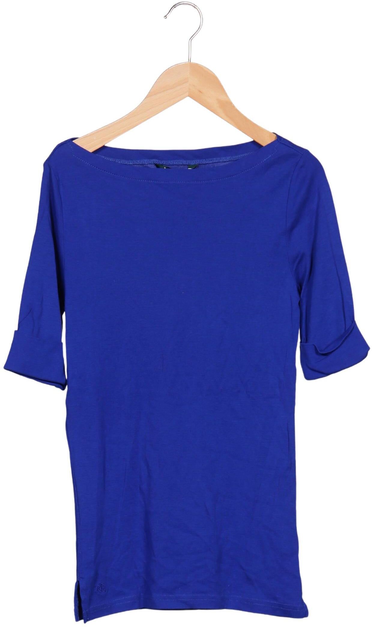 Lauren Ralph Lauren Damen T-Shirt, Blau, Gr. S, Baumwolle - Second Hand
