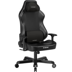 DXRACER Gaming-Stuhl TANK XXL, GC/XXLTM23LTA/N, schwarz, Kunstleder, belastbar bis 180 kg