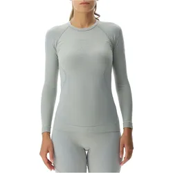 UYN Evolutyon langarm Funktionshirt Damen J914 - nautical grey/pearl/pearl XS