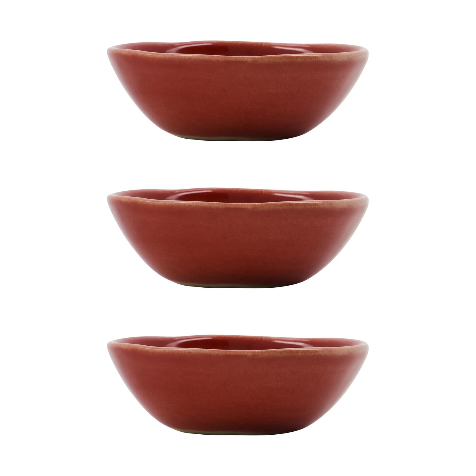 House Doctor Diva schaal 3-pack Rood 4 cl