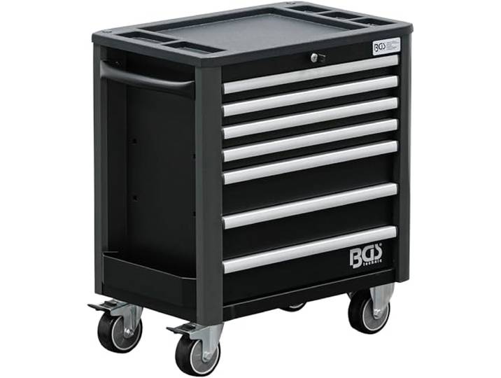 BGS 4102 Werkstattwagen leer 7 Schubladen extra geringe Bauhöhe