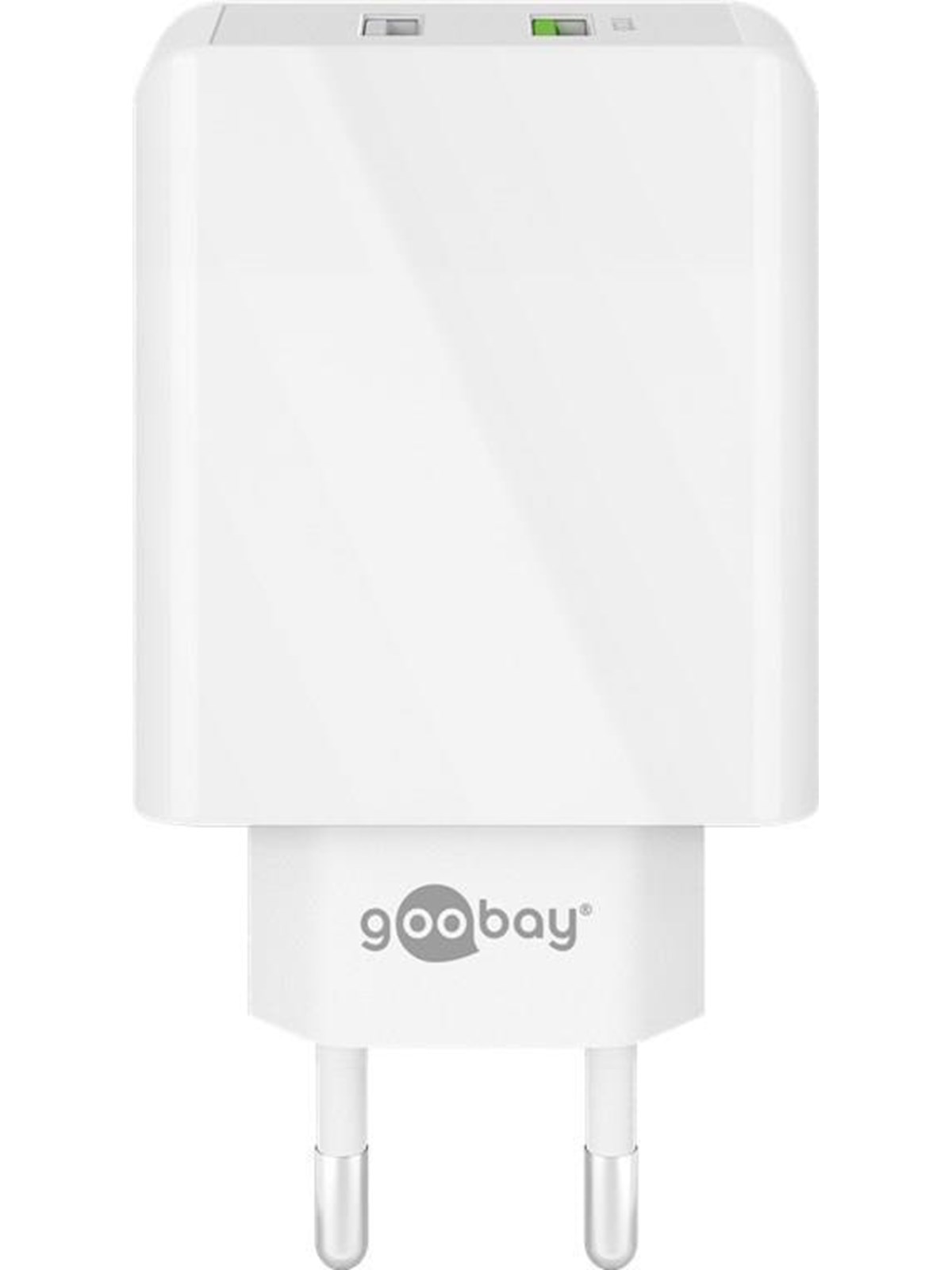 Pro Dual USB quick charger QC3.0 28W white