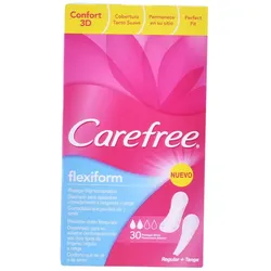 Carefree Flexiform Slipeinlagen 30 Einheiten