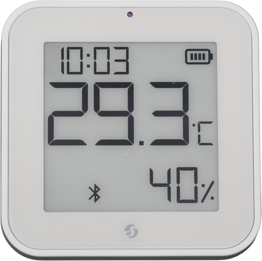 Shelly Blu ZB H&T Display white Temperatur- & Feuchtigkeitssensor Bluetooth Zigbee weiß