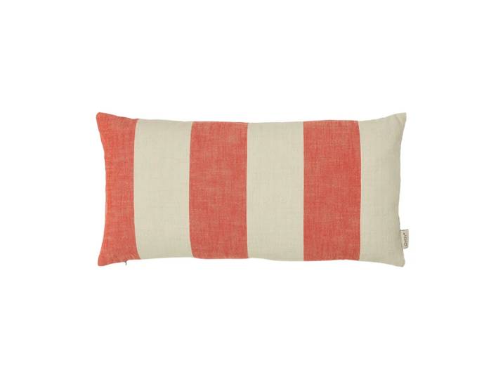 OYOY Housse de coussin Kara 30x60 cm Cherry red